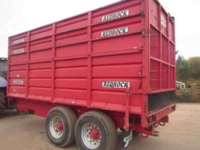 Redrock 180/14.5 14 ton silage trailer