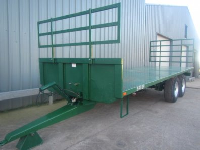 Bailey 10 ton 25ft flat trailer