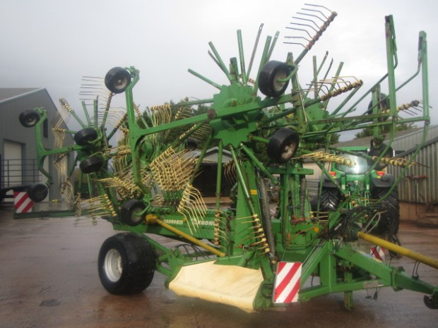 Krone Swadro 1250 4 rotor rake