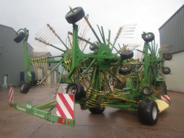 Krone Swadro 1250 4 rotor rake