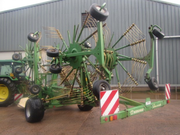 Krone Swadro 1250 4 rotor rake