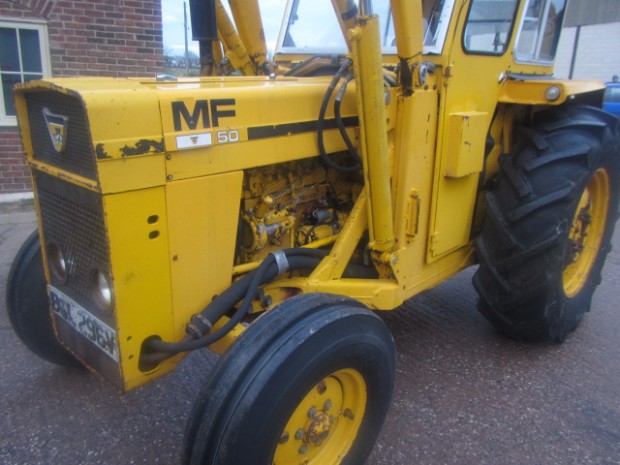 Massey Ferguson 50 loader tractor