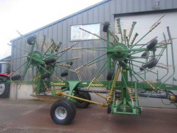 Krone Swadro 1400 4 rotor rake