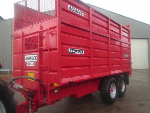 Redrock 180/14.5 silage trailer 14.5 ton