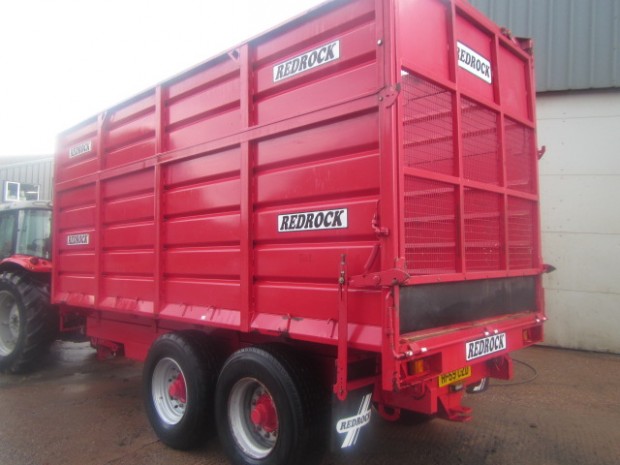 Redrock 180/14.5 silage trailer 14.5 ton