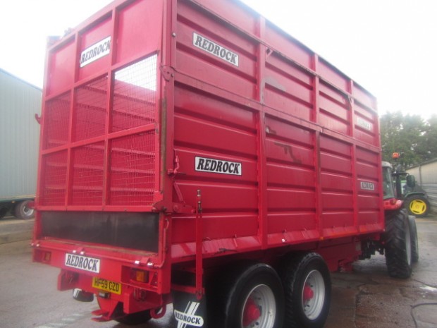 Redrock 180/14.5 silage trailer 14.5 ton