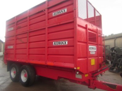 Redrock 180/14.5 silage trailer 14.5 ton