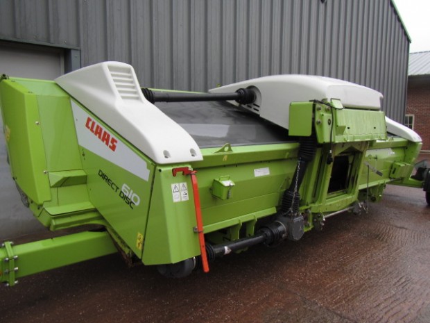 Claas Direct Disc 610 whole crop header