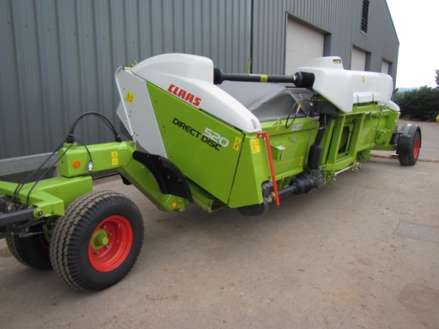 Claas 520 Direct Disc whole crop header