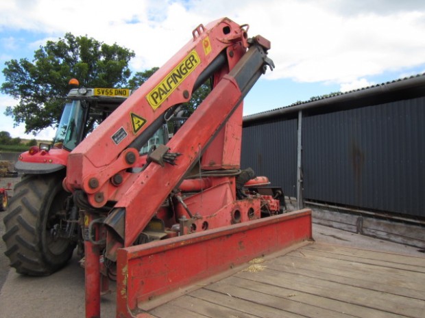 Herbst tri-axle low loading trailer