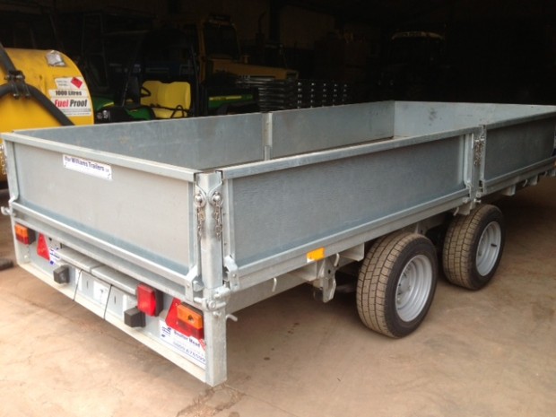 Ifor Williams 125 trailer 12ft x 5ft 6