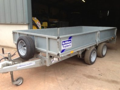 Ifor Williams 125 trailer 12ft x 5ft 6