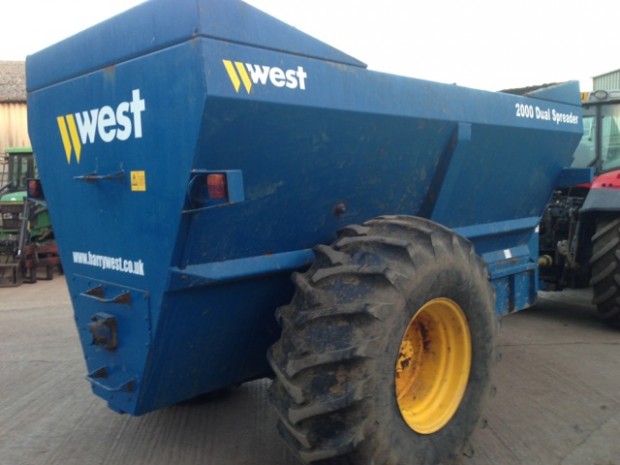 West 2000 Dual spreader