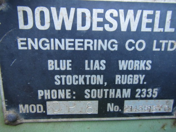 Dowdeswell DP8 3 furrow plough