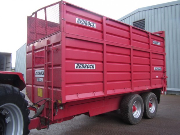 Redrock 18/14.5 silage trailer