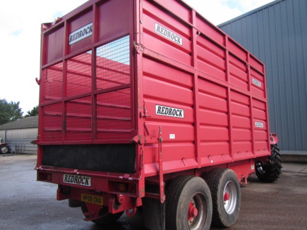 Redrock 18/14.5 silage trailer