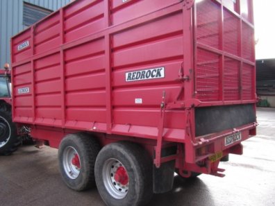 Redrock 18/14.5 silage trailer