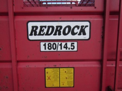 Redrock 18/14.5 silage trailer