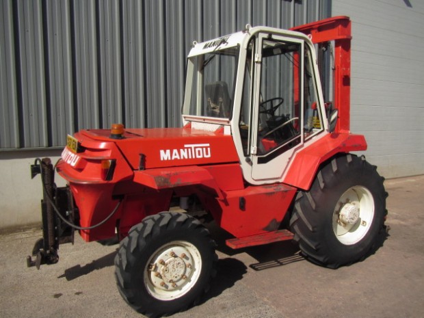Manitou rough terrain forklift