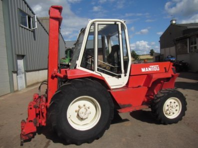 Manitou rough terrain forklift