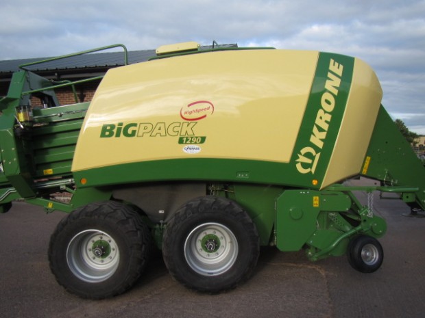 Krone Big Pack 1290 High Speed baler
