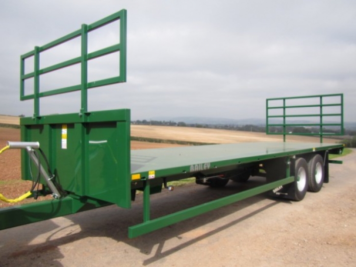 Bailey 12 ton 27ft flat bed trailer