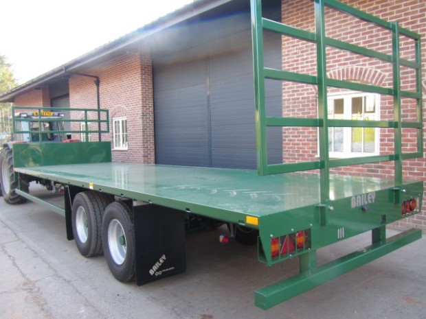 Bailey 12 ton 27ft flat bed trailer