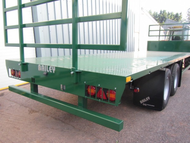 Bailey 12 ton 27ft flat bed trailer