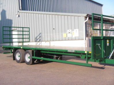 Bailey 12 ton 27ft flat bed trailer