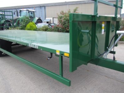 Bailey 12 ton 27ft flat bed trailer