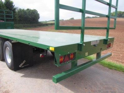 Bailey 12 ton 27ft flat bed trailer