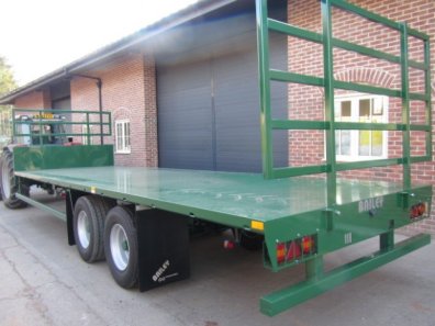 Bailey 12 ton 27ft flat bed trailer
