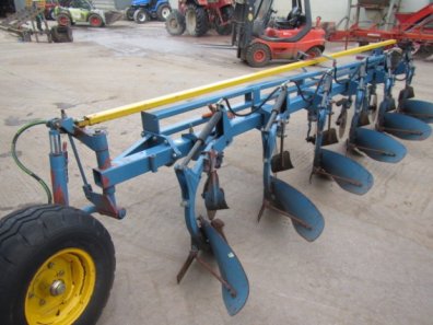 Overum 6 furrow conventional semi mounted plough