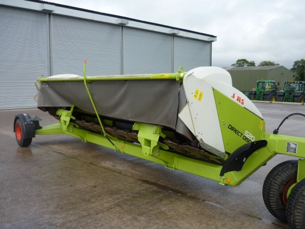 Claas 520 Direct Disc whole crop header