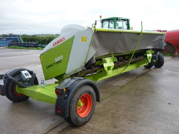 Claas 520 Direct Disc whole crop header