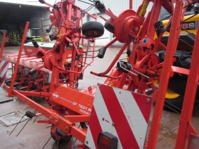 Kuhn GF 7601 MH 8 rotor tedder