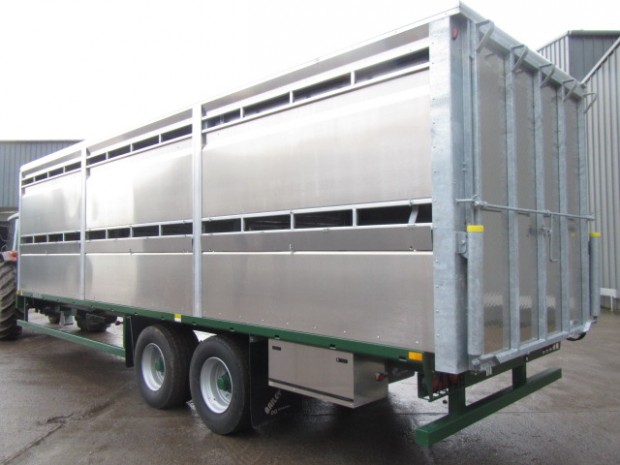 Bailey 27ft livestock trailer