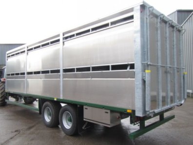 Bailey 27ft livestock trailer