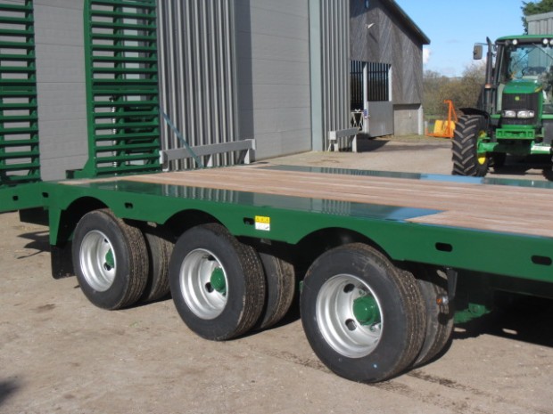 Bailey 20 ton tri-axle low loader trailer