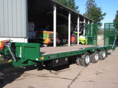 Bailey 20 ton tri-axle low loader trailer