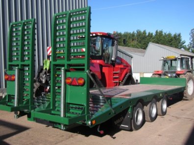 Bailey 20 ton tri-axle low loader trailer