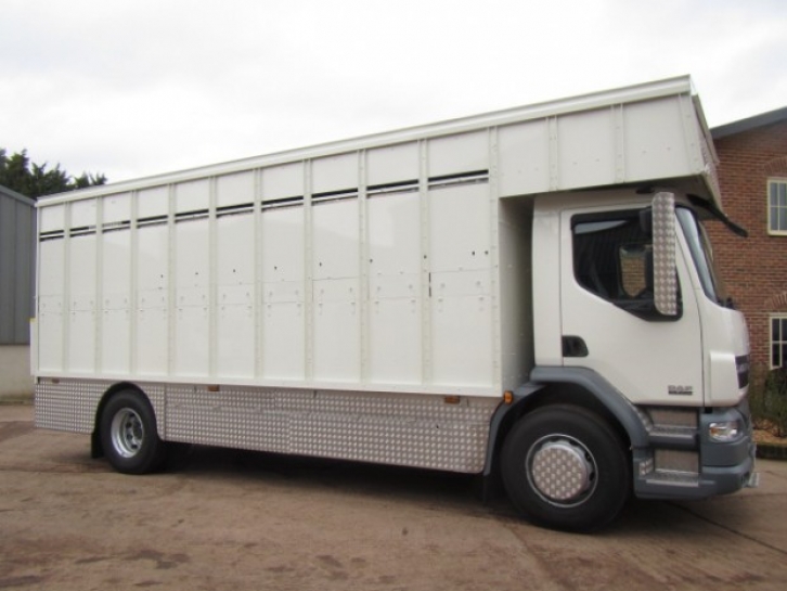 DAF LF 55.220 18 ton cattle lorry