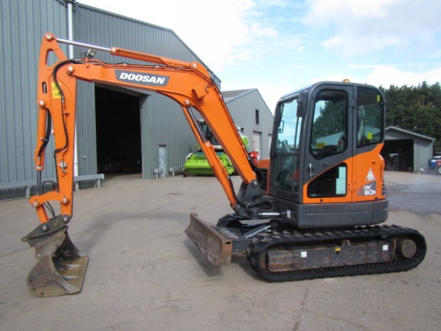 Doosan DX60R excavator