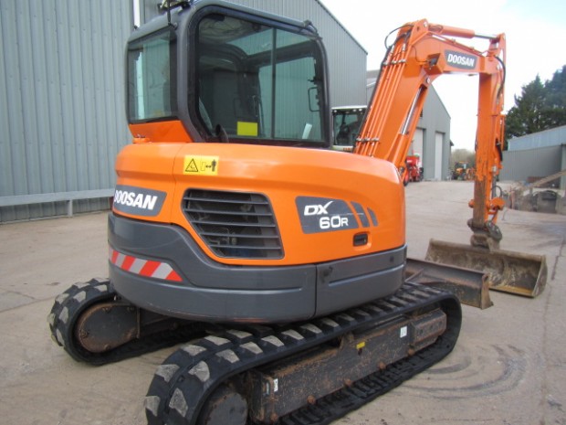 Doosan DX60R excavator