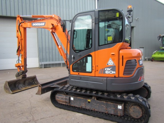 Doosan DX60R excavator