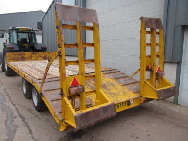 AS Marston 16 ton low loader trailer