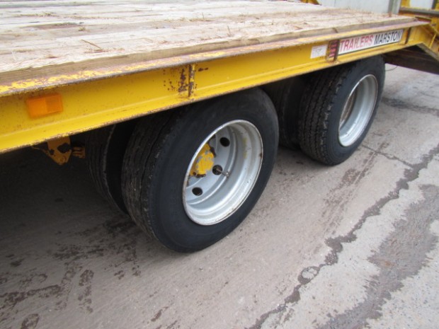AS Marston 16 ton low loader trailer