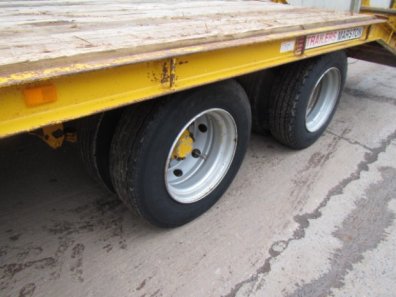 AS Marston 16 ton low loader trailer