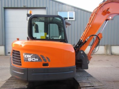 Doosan DX80R excavator