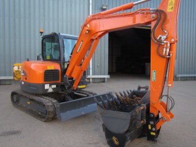 Doosan DX62R excavator